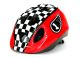 Каска юношеска HEADGY RACE - (S= 52 / 56 ) червено/бяло/черно HB001J0003