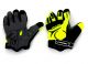 Ръкавици CROSSER CG-537 дълги пръсти M черно/зелени
