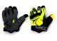 Ръкавици CROSSER CG-537 дълги пръсти M / L / XL черно/зелени