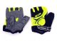 Ръкавици CROSSER CG-501 къси пръсти M черно/зелени