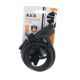 Велоключалка спирала 150мм/8мм AXA RESOLUTE черна