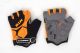 Ръкавици CROSSER CG-501 къси пръсти черно/оранжеви