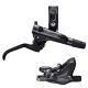 Дискова спирачка сглобен сет Shimano J-KIT DEORE BL-M6100(L) BR-M6100(F) 1000мм черен