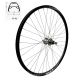 CROSSER Задна капла X-6 28 36H с главина JYD142 SILVER QR DISC CASS BLACK SPOKES